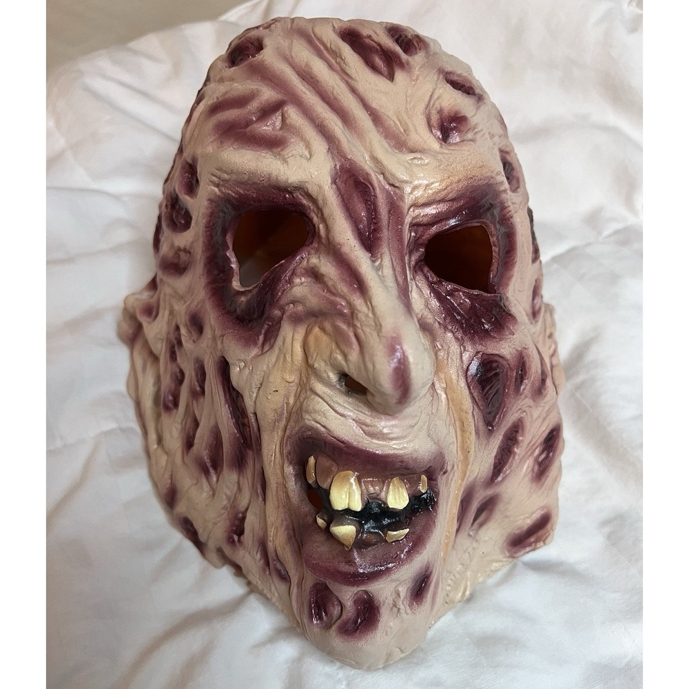 Burned Villain Latex Mask – Creepy Costume & Cosplay